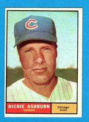 Richie Ashburn #88 Baseball Cards 1961 Topps Prices