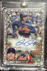 Brett Baty [Silver] #HAC-BB Baseball Cards 2023 Topps Holiday Autographs Prices