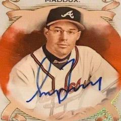 Greg Maddux [Orange Refractor] Baseball Cards 2021 Topps Allen & Ginter Chrome Autographs Prices