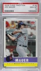 Joe Mauer #183 Baseball Cards 2006 Fleer Tradition Prices