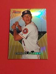 Carlos Correa [Orange Refractor] #96BB-CC Baseball Cards 2016 Bowman's Best 1996 Prices