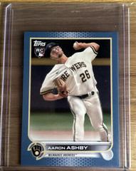 Aaron Ashby [Mini Blue] Baseball Cards 2022 Topps Prices