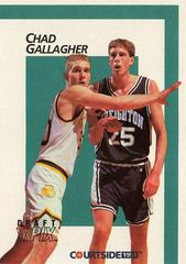 Chad Gallagher #22 Basketball Cards 1991 Courtside Prices