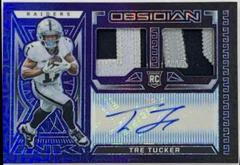 Tre Tucker [Yellow Electric Etch] #160 Football Cards 2023 Panini Obsidian Signature Prices