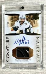 Max Pacioretty #SP-MP Hockey Cards 2021 Upper Deck The Cup Signature Materials Auto Patch Prices