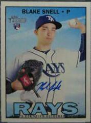 Blake Snell Baseball Cards 2016 Topps Heritage Real One Autographs Prices