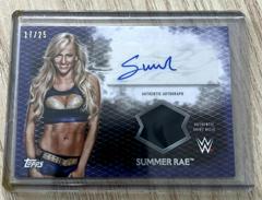 Summer Rae [Purple] Wrestling Cards 2015 Topps WWE Undisputed Autographs Prices
