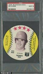 Pete Rose Baseball Cards 1976 Buckmans Discs Prices
