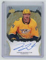 Tanner Jeannot [Gold] #R-TJ Hockey Cards 2021 Upper Deck Ice Exquisite Collection Rookie Signatures Prices