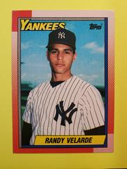 Randy Velarde Baseball Cards 1990 Topps Prices