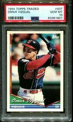 Omar Vizquel #93T Baseball Cards 1994 Topps Traded Prices
