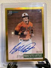 Ryan Mountcastle [Gold] Baseball Cards 2021 Bowman Heritage Chrome Rookie Autographs Prices