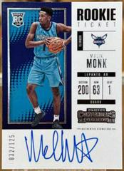 Malik Monk [Horizontal Autograph Playoff Ticket] Basketball Cards 2017 Panini Contenders Prices