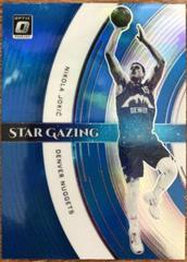 Nikola Jokic [Blue] Basketball Cards 2021 Panini Donruss Optic Star Gazing Prices
