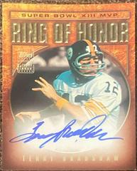 Terry Bradshaw #RH-TB Football Cards 2002 Topps Ring of Honor Autographs Prices