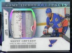 Wayne Gretzky #GTA-GZ Hockey Cards 2022 Upper Deck Artifacts Game Ticket Prices