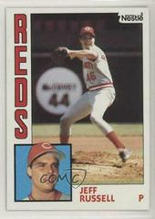 Jeff Russell Baseball Cards 1984 Topps Nestle Prices