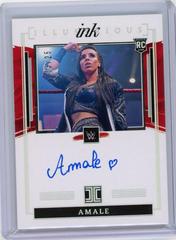 Amale [Holo Silver] Wrestling Cards 2022 Panini Impeccable WWE Illustrious Ink Autographs Prices