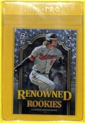 Gunnar Henderson [Ice] #RR-1 Baseball Cards 2023 Bowman Platinum Renowned Rookies Prices