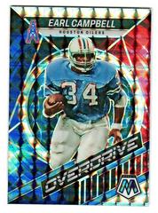 Earl Campbell #OS-19 Football Cards 2022 Panini Mosaic Overdrive Prices