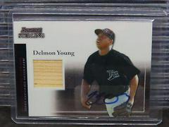 Delmon Young #BS-DY Baseball Cards 2004 Bowman Sterling Relic Autograph Prices