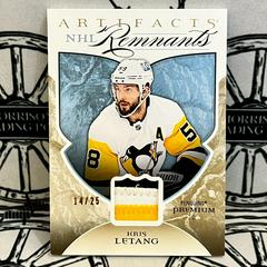Kris Letang [Premium] Hockey Cards 2022 Upper Deck Artifacts NHL Remnants Prices