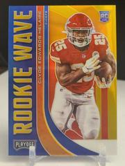 Clyde Edwards Helaire [Gold] #RW12 Football Cards 2020 Panini Playoff Rookie Wave Prices