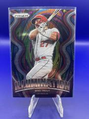 Mike Trout [Snake Skin Prizm] Baseball Cards 2022 Panini Prizm Illumination Prices