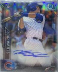 Kyle Schwarber [Refractor] Baseball Cards 2016 Bowman Chrome Rookie Autographs Prices