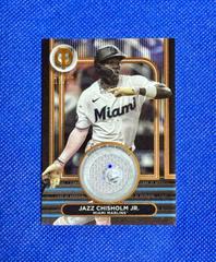 Jazz Chisholm Jr. [Orange] #SOA-JC Baseball Cards 2024 Topps Tribute Stamp of Approval Prices