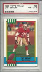 Chet Brooks #20 Football Cards 1990 Topps Tiffany Prices