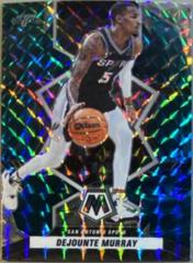 Dejounte Murray [Genesis] Basketball Cards 2021 Panini Mosaic Prices