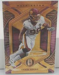 Chase Young [Rose Gold] #100 Football Cards 2021 Panini Gold Standard Prices