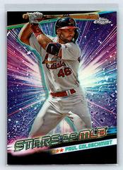 Paul Goldschmidt [Black Refractor] #CSMLB-1 Baseball Cards 2024 Topps Stars of MLB Chrome Prices