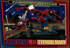 Daredevil vs Typhoid Mary #168 Marvel 1993 Universe Prices