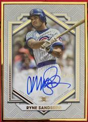 Ryne Sandberg Baseball Cards 2022 Topps Definitive Framed Autograph Collection Prices