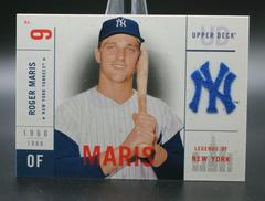 Roger Maris Baseball Cards 2001 Upper Deck Legends of NY Prices