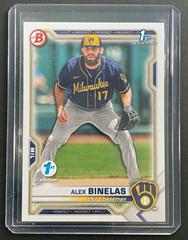 Alex Binelas #BD-79 Baseball Cards 2021 Bowman Draft 1st Edition Prices