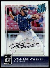 Kyle Schwarber [Holo] Baseball Cards 2016 Panini Donruss Optic Rated Rookies Signatures Prices