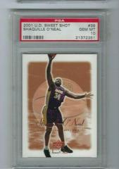 Shaquille O'Neal Basketball Cards 2001 Upper Deck Sweet Shot Prices