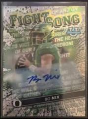 Bo Nix [Autograph] #FS-14 Football Cards 2022 Bowman's Best University Fight Song Prices