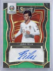 Joao Felix [Green Prizm] Soccer Cards 2020 Panini Select UEFA Euro Signatures Prices