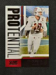 Tanner McKee #6 Football Cards 2023 Panini Score Protential Prices