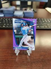 Bobby Witt Jr. [Purple] Baseball Cards 2022 Panini Chronicles Threads Prices