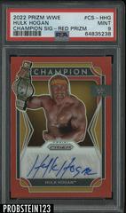 Hulk Hogan [Red Prizm] Wrestling Cards 2022 Panini Prizm WWE Champion Signatures Prices