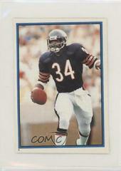 Walter Payton Football Cards 1984 Topps Stickers Prices