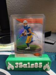 Justin Herbert [Orange] #FF-11 Football Cards 2023 Panini Certified Franchise Foundations Prices