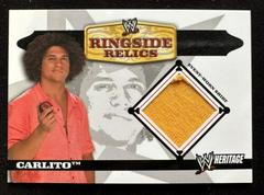 Carlito Wrestling Cards 2006 Topps Heritage II WWE Ringside Relics Prices