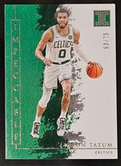 Jayson Tatum [Holo Silver] Basketball Cards 2019 Panini Impeccable Prices