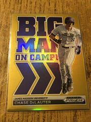 Chase DeLauter [Gold] Baseball Cards 2022 Panini Prizm Draft Picks Big Man on Campus Prices